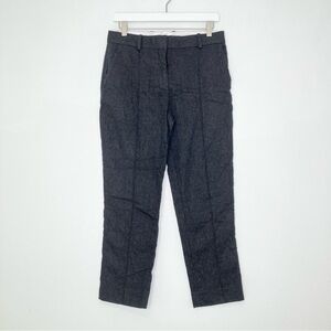 Everlane Wool Cashmere Charcoal Gray Ankle Pants size 4